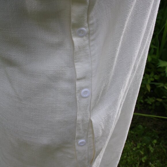 Linen/Rayon shift dress - Picture 2 of 4
